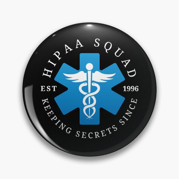 Item preview, HIPAA Squad – Keeping Secrets Since 1996 Funny Healthcare designed and sold by DesignDazzles.