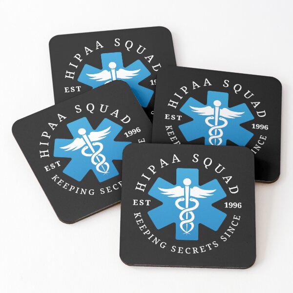Item preview, HIPAA Squad – Keeping Secrets Since 1996 Funny Healthcare designed and sold by DesignDazzles.