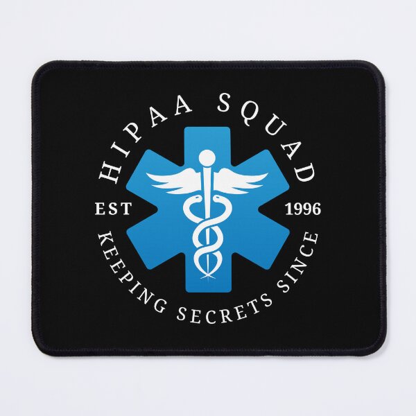 Item preview, HIPAA Squad – Keeping Secrets Since 1996 Funny Healthcare designed and sold by DesignDazzles.