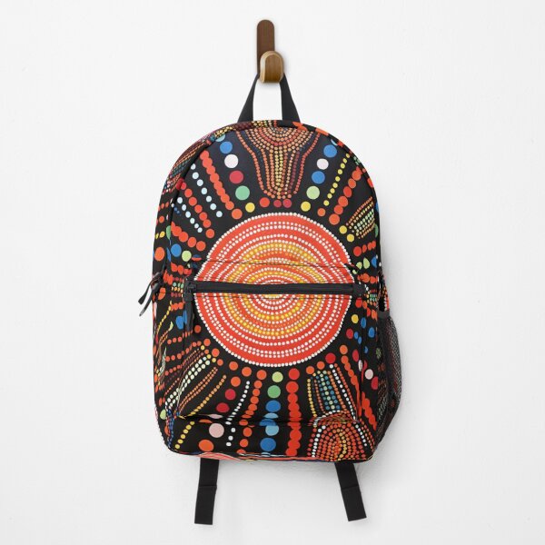 Item preview, Aboriginal Inspired Dot Art - Sunlit designed and sold by GrinGalore.
