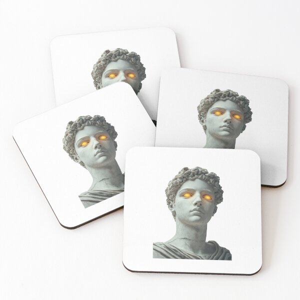Item preview, Neon Gaze: Futuristic Greek Sculpture designed and sold by Enea Kelo.