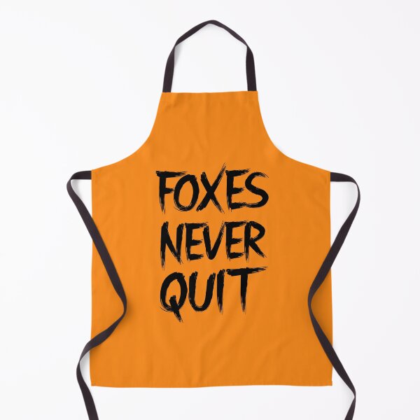 Item preview, Foxes Never Quit black designed and sold by VRedBaller.