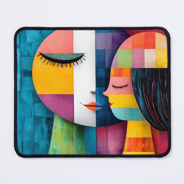 Item preview, Heartwarming Abstract Silhouette of Mother and Child designed and sold by Soul-Sparks.