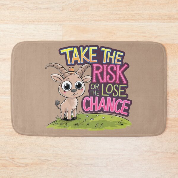 Item preview, Take the Risk or Lose the Chance designed and sold by MYTHIC PEEL STICKERS.
