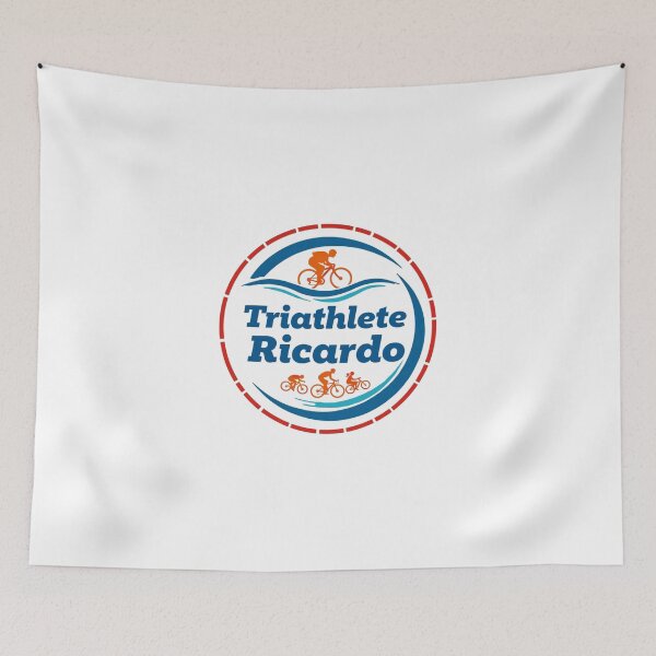 Item preview, Dynamic Triathlete Ricardo - Swim, Bike, Run designed and sold by Triathlongram.