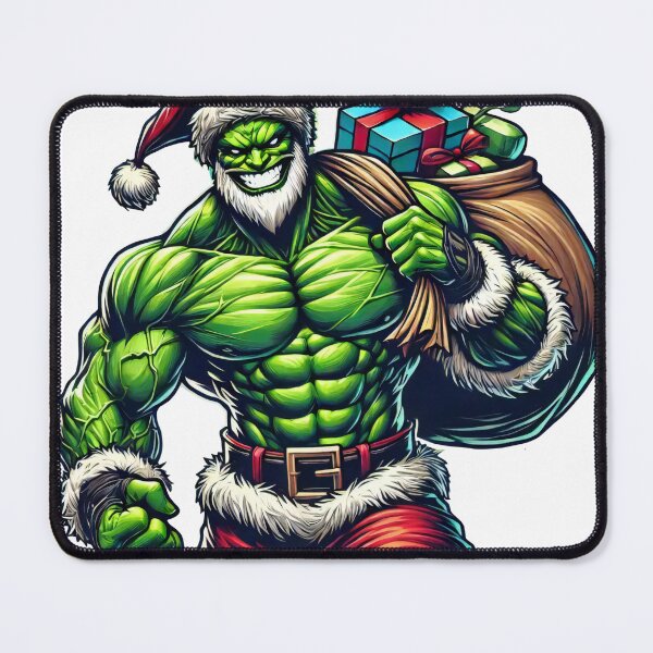 Item preview, Green Hulk Santa Carrying Sack of Presents designed and sold by lubushop1.