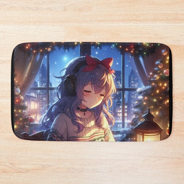 Item preview, Anime Girl Christmas Vibes designed and sold by josie1680.