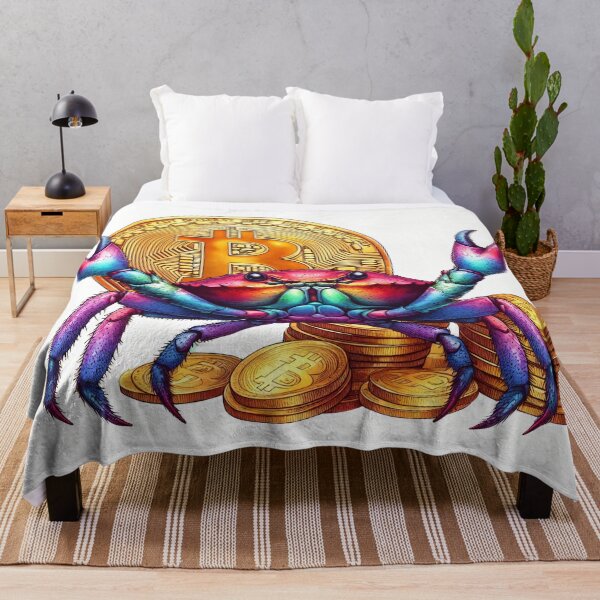Item preview, Crypto Crab with Bitcoin Symbol designed and sold by Mechanical-Artt.