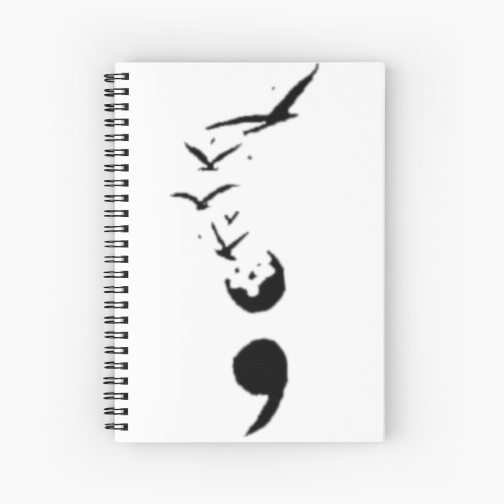 Everyone that doesnt know what a semicolon tattoo stands for some of u... |  TikTok