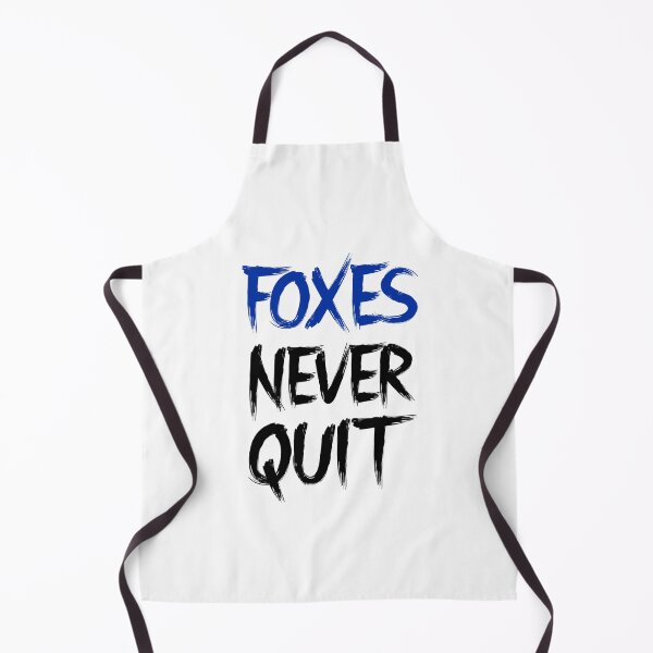 Item preview, Foxes Never Quit blue black designed and sold by VRedBaller.