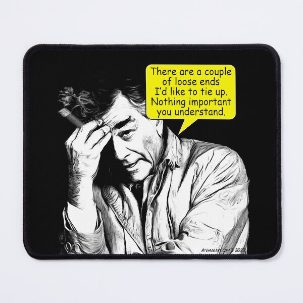 Item preview, Columbo Loose Ends designed and sold by ayemagine.