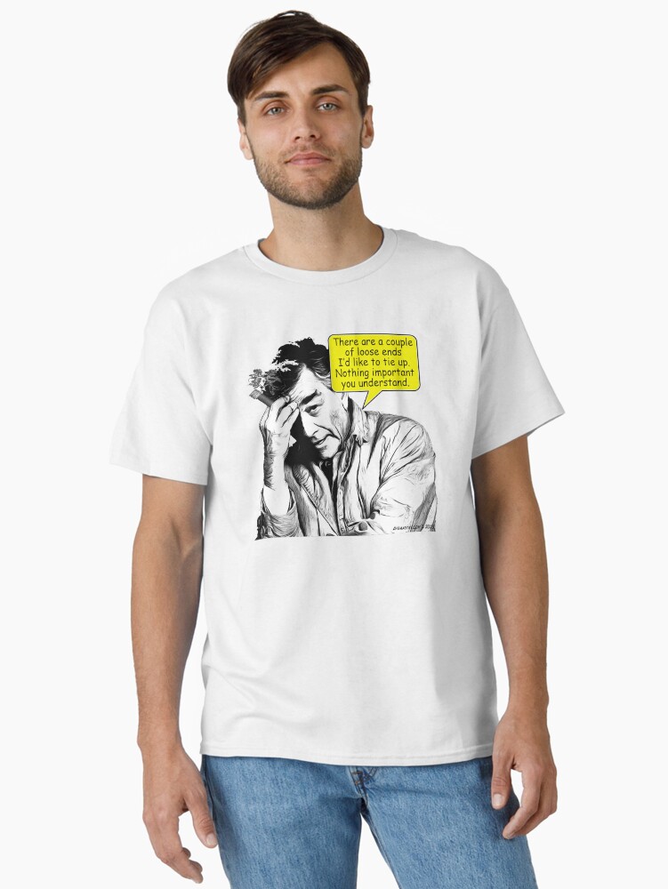Thumbnail 1 of 7, Classic T-Shirt, Columbo Loose Ends designed and sold by ayemagine.