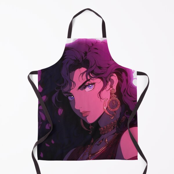 Item preview, Moonlit Mystique Anime Girl designed and sold by bubblegoth.