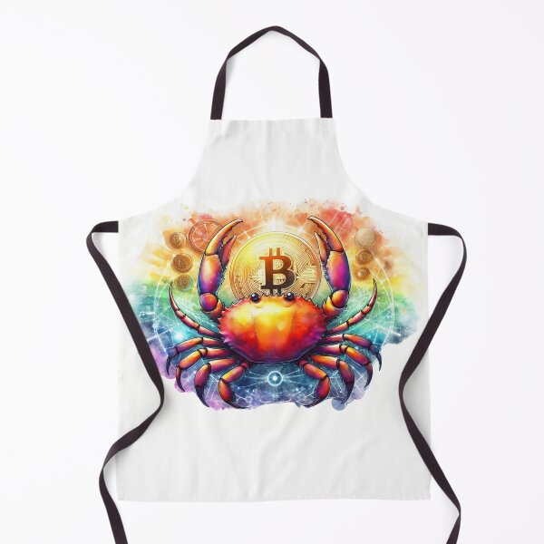 Item preview, Cangrejo bitcoin en estilo arcoirbowcore designed and sold by Mechanical-Artt.