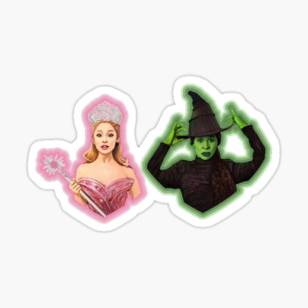 Aperçu de l'œuvre Elphaba et Glinda, le film méchant créée et vendue par baranskini.