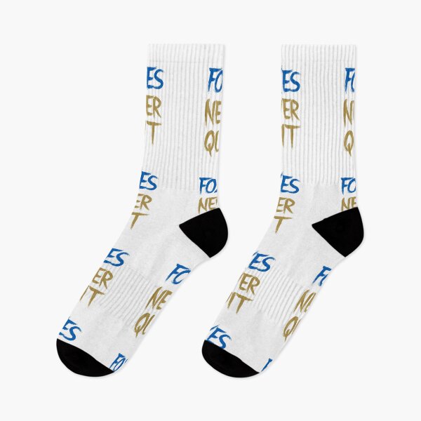Item preview, Foxes Never Quit blue gold designed and sold by VRedBaller.