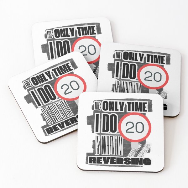 Item preview, The Only Time I Do 20 is When I'm Reversing - wales designed and sold by RunningJoke.