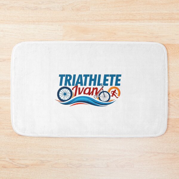 Item preview, Dynamic Triathlete Ivan - Swim, Bike, Run designed and sold by Triathlongram.