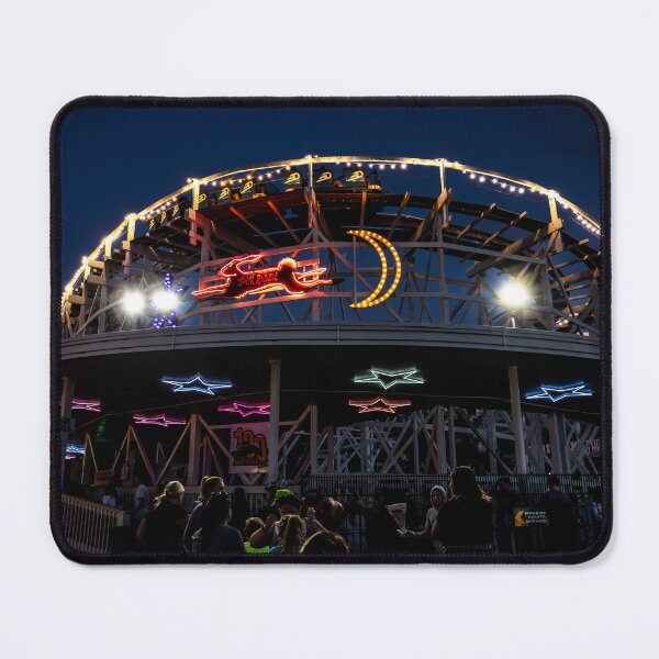Item preview, Jack Rabbit Roller Coaster at Night designed and sold by Thrilltography.