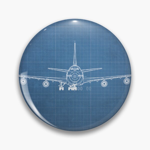 Item preview, Boeing 747-SP & 747-100 Blueprint (light blue) designed and sold by RyansWorkshop.