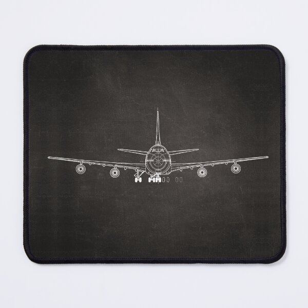 Item preview, Boeing 747-SP & 747-100 Blueprint (chalkboard black) designed and sold by RyansWorkshop.