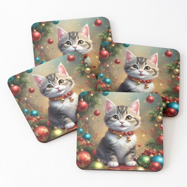 Item preview, Holiday Cat designed and sold by Jasna Dragun.