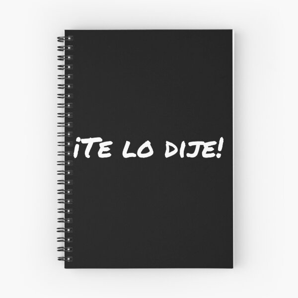 Item preview, I told you so- Spanish… te lo dije designed and sold by PrissyMarie.