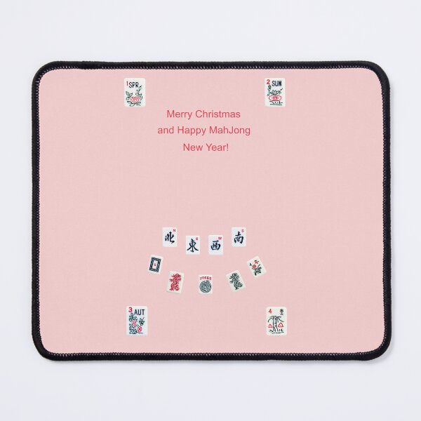 Item preview, Merry Christmas MahJong Players designed and sold by Zina Stromberg.