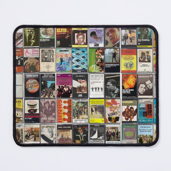 Item preview, Music of the 1960s - 60's Album Cover Art designed and sold by Mr Mustard Prints.