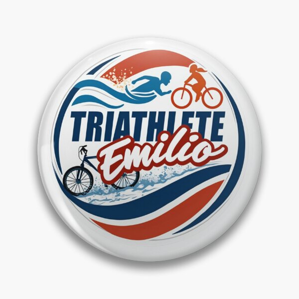 Item preview, Dynamic Triathlete Emilio - Swim, Bike, Run designed and sold by Triathlongram.