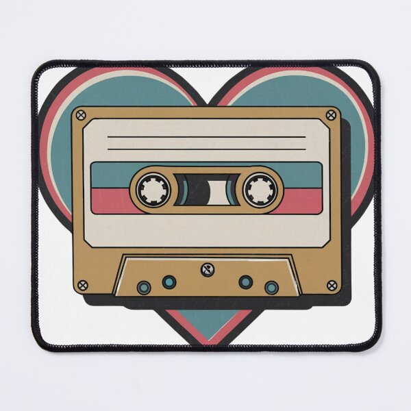 Item preview, Vintage cassette tape illustration, retro design 80s and 90s aesthetic, playful and nostalgic tone #1 designed and sold by Mate0 designer.