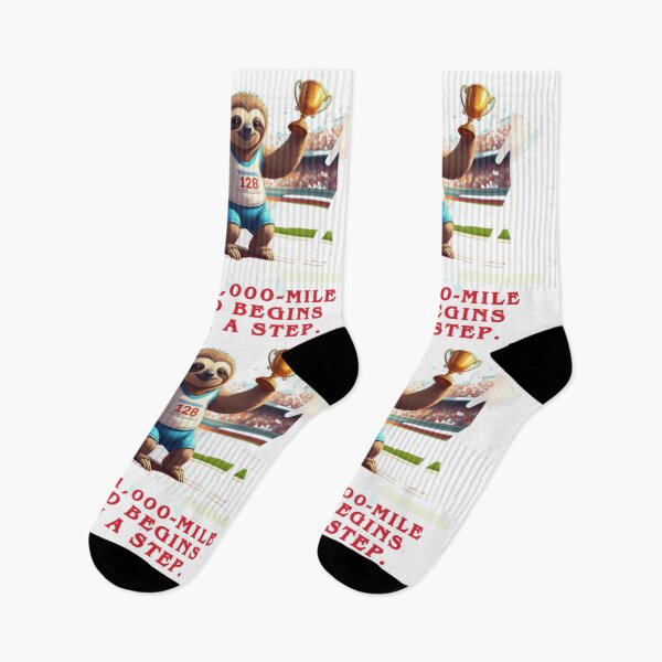 Item preview, The 1,000-mile road begins with a step._White designed and sold by oceanisea.
