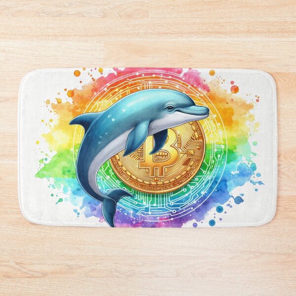 Item preview, Crypto Dolphin in Rainbowcore designed and sold by Mechanical-Artt.