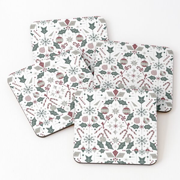 Item preview, Scandinavian Christmas Pattern Holiday Design designed and sold by BareNature.