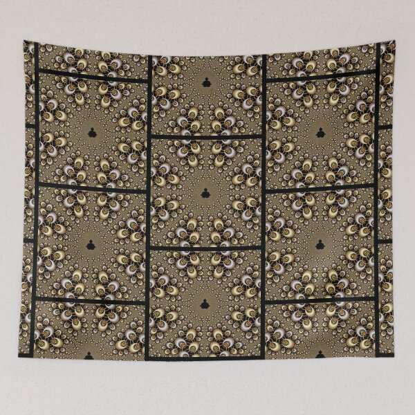 Item preview, Gold and Silver Mandelbrot designed and sold by pinkal.