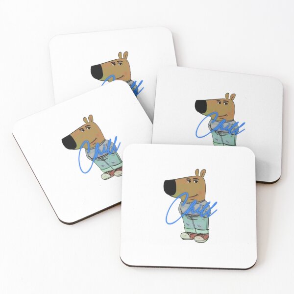 Item preview, just a chill guy meme sticker  designed and sold by ZILDA Designs.