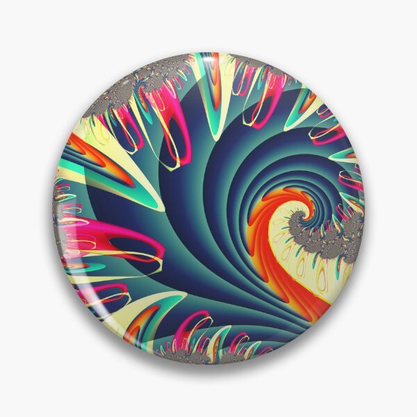 Item preview, Colourful Fractal Spirals designed and sold by pinkal.
