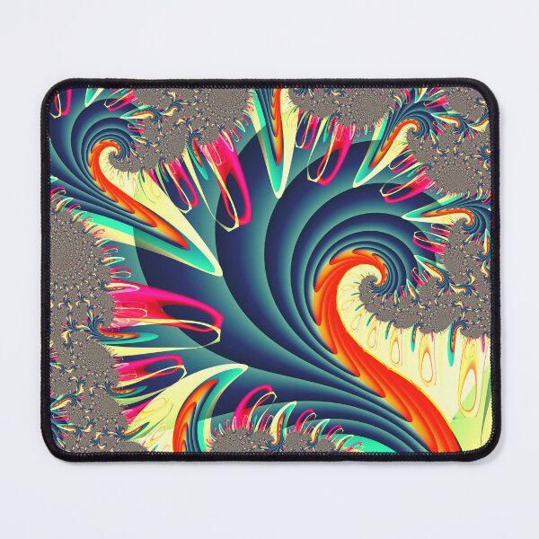 Item preview, Colourful Fractal Spirals designed and sold by pinkal.