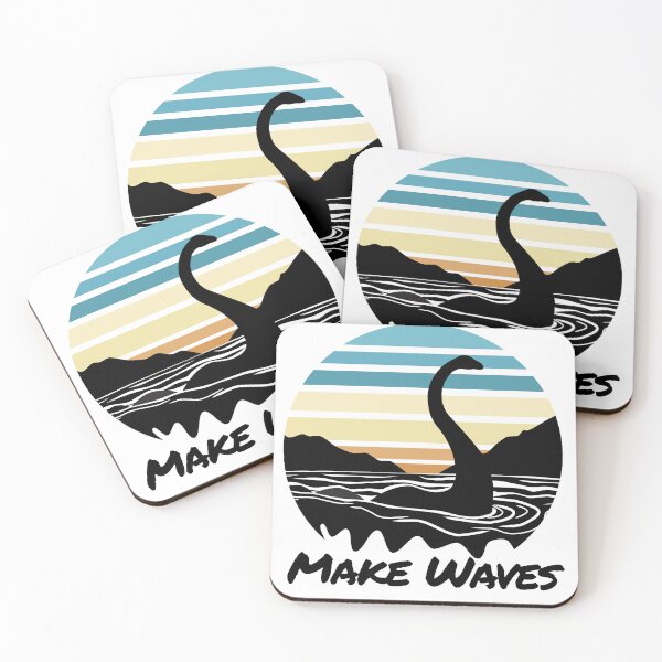 Item preview, Make Waves Nessie designed and sold by Yellow Bird Studios.