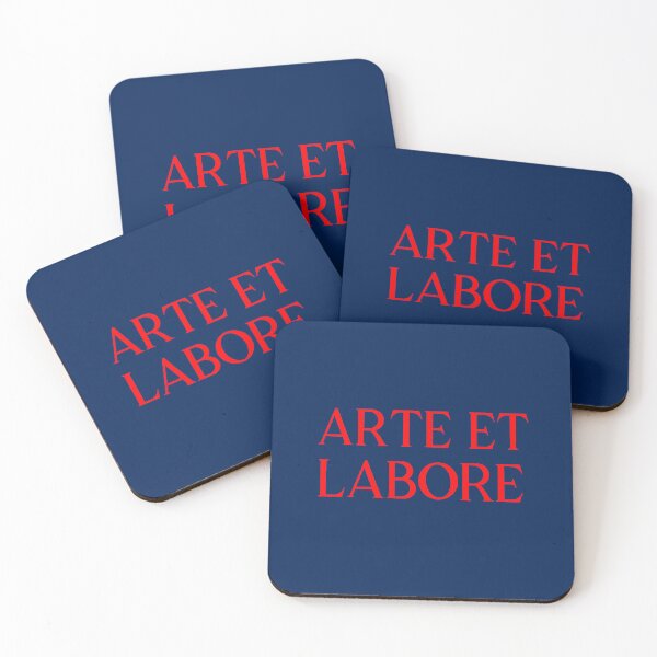 Item preview, Arte et Labore red designed and sold by VRedBaller.