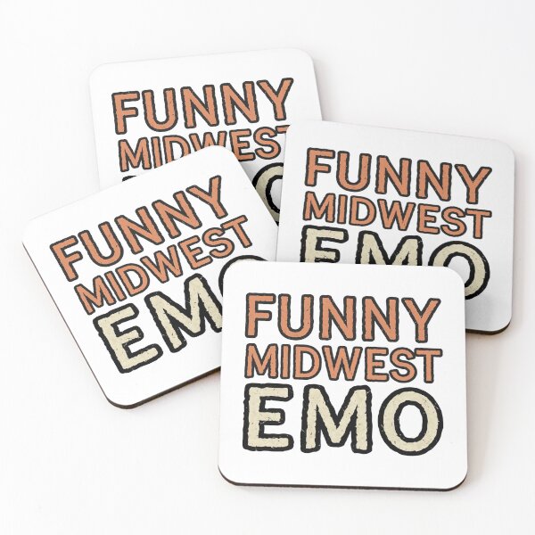 Item preview, Funny Midwest Emo Sticker designed and sold by lemurdesigns.