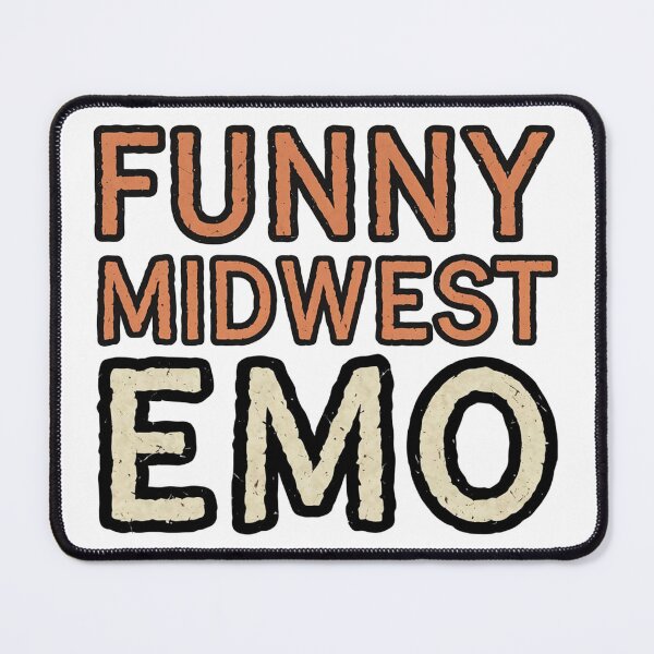 Item preview, Funny Midwest Emo Sticker designed and sold by lemurdesigns.