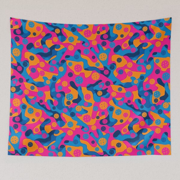 Item preview, Pickleball Party Camo designed and sold by EvieWoj.