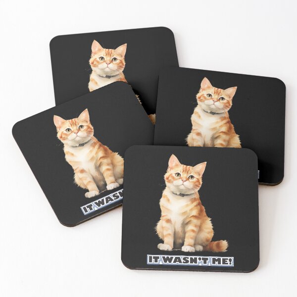 Item preview, It Wasn't Me Cat designed and sold by Karen Wood.