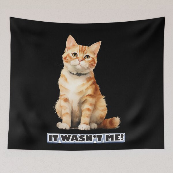 Item preview, It Wasn't Me Cat designed and sold by Karen Wood.
