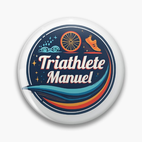 Item preview, Dynamic Triathlete Manuel - Swim, Bike, Run designed and sold by Triathlongram.