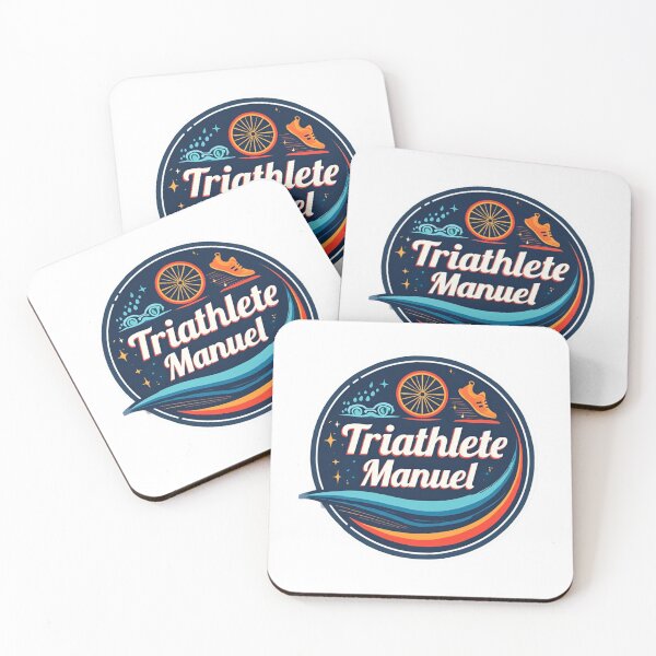 Item preview, Dynamic Triathlete Manuel - Swim, Bike, Run designed and sold by Triathlongram.