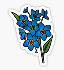 Forget Me Nots Flower Sticker Sticker
