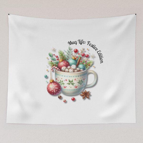 Item preview, Graphic with Adorable Christmas Mug - Perfect Festive Drinkware and Christmas Merchandise designed and sold by MiszungART.