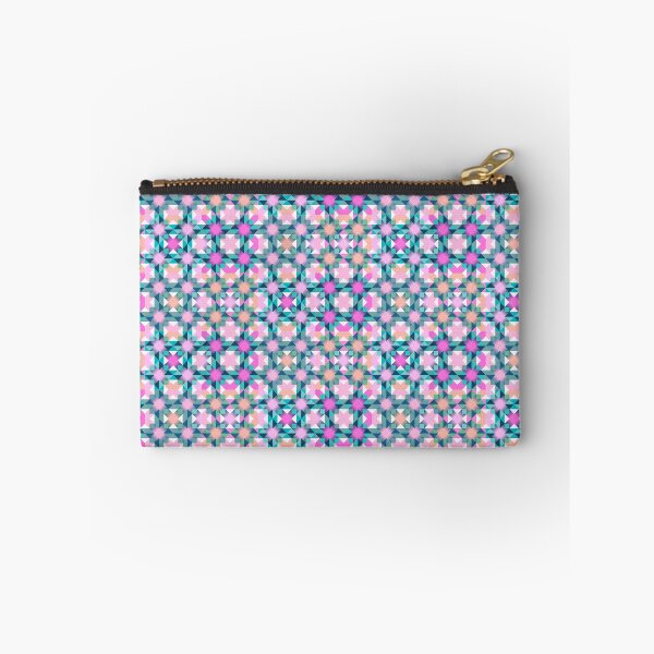 Item preview, Girly pink and violet patchwork designed and sold by pakanta.